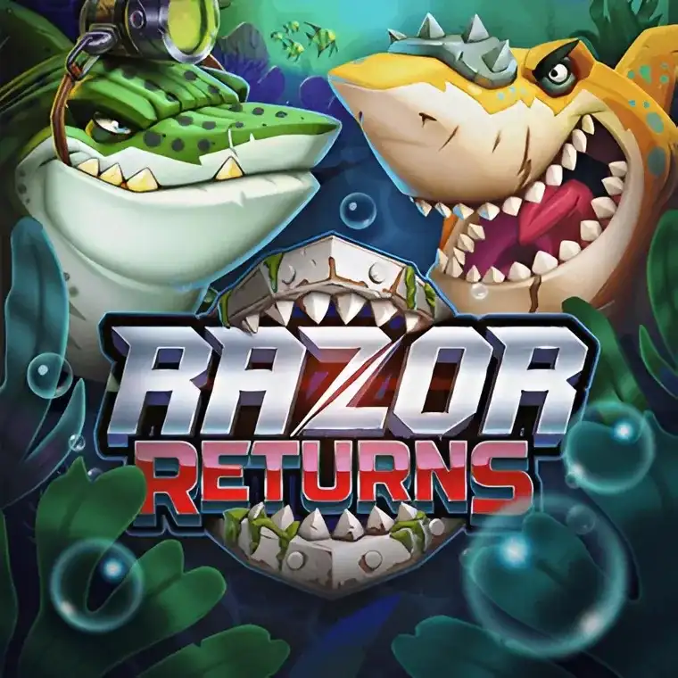 Razor Returns – automat z rekinami i podwodną grafiką